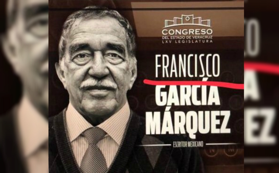 Congreso de Veracruz le cambia el nombre a García Márquez; internautas los critican
