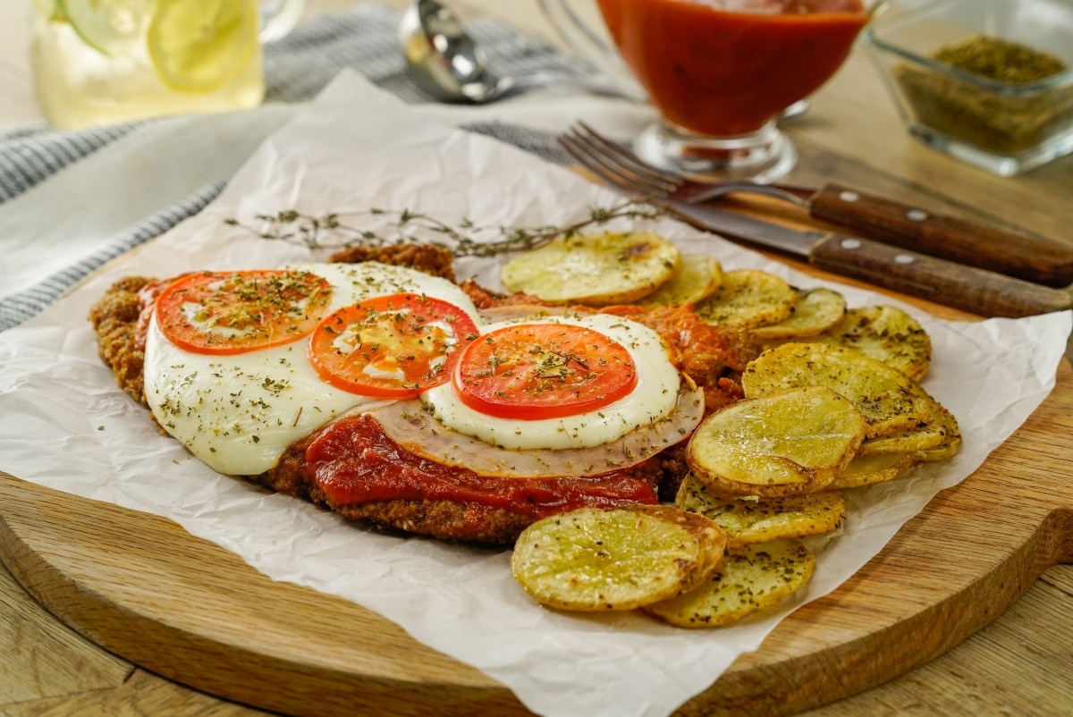 Milanesa napolitana