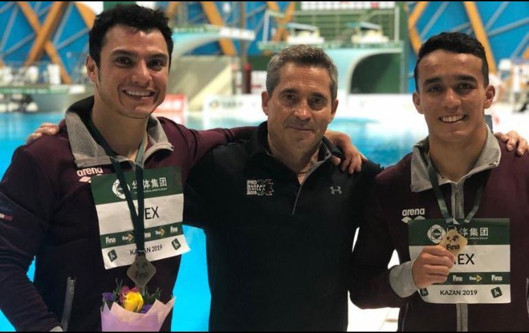 Yahel Castillo y Juan Celaya se cuelgan el bronce en Mundial de Clavados