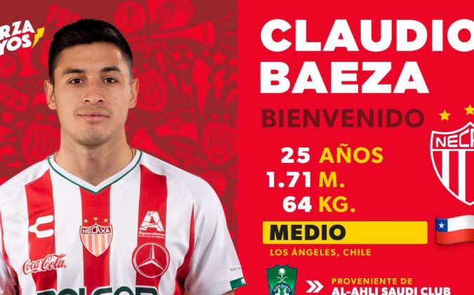 Claudio Baeza es nuevo refuerzo de Necaxa