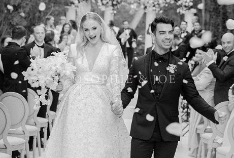 Joe Jonas y Sophie Turner comparten foto de su boda