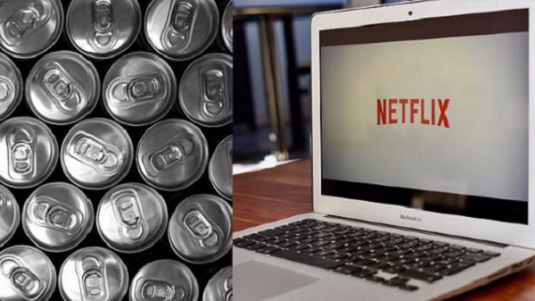 Netflix podrá pagarse con latas recicladas