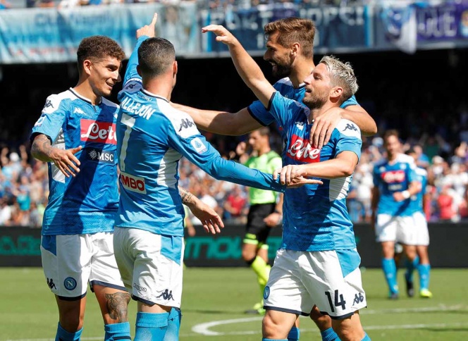 Napoli vence al Brescia sin “Chucky” Lozano
