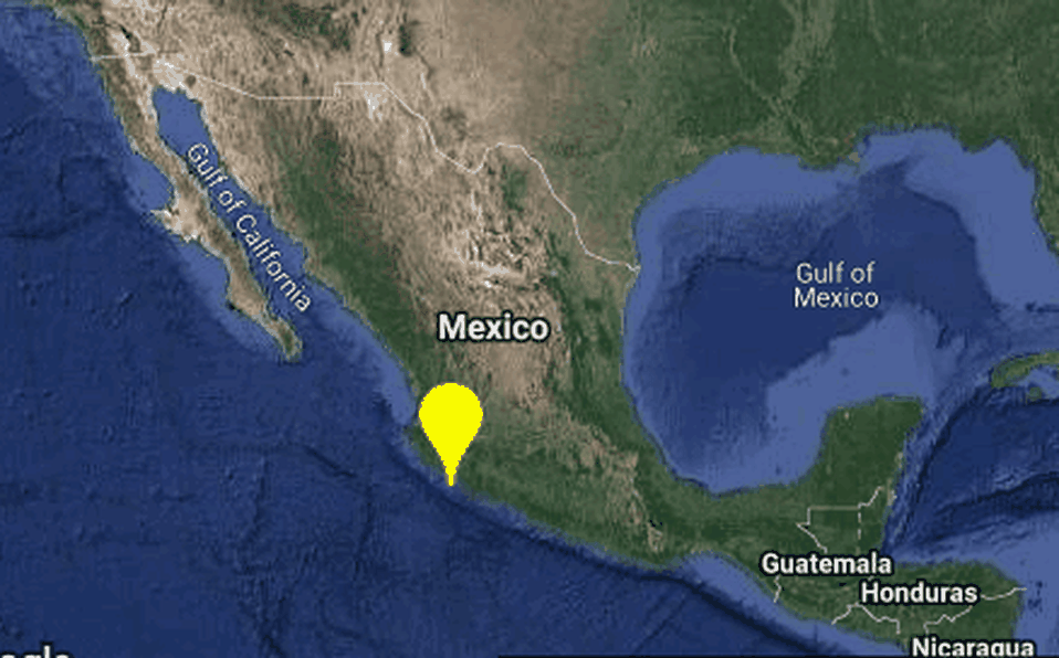 Sismo de magnitud 4.8 sacude Colima