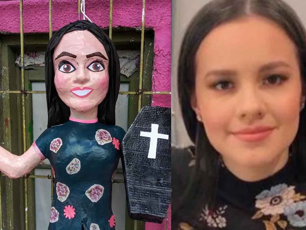 Crean piñata de Sarita Sosa