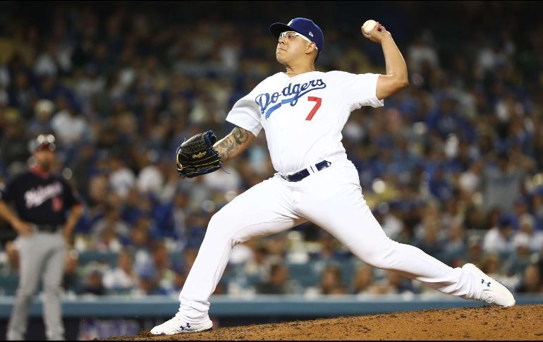 Julio Urías, con entrada en blanco en derrota de Dodgers