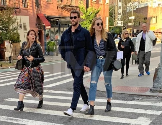 Captan a Liam Hemsworth de la mano de Maddison Brown