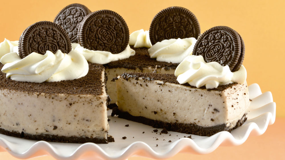 Pay de queso con oreo